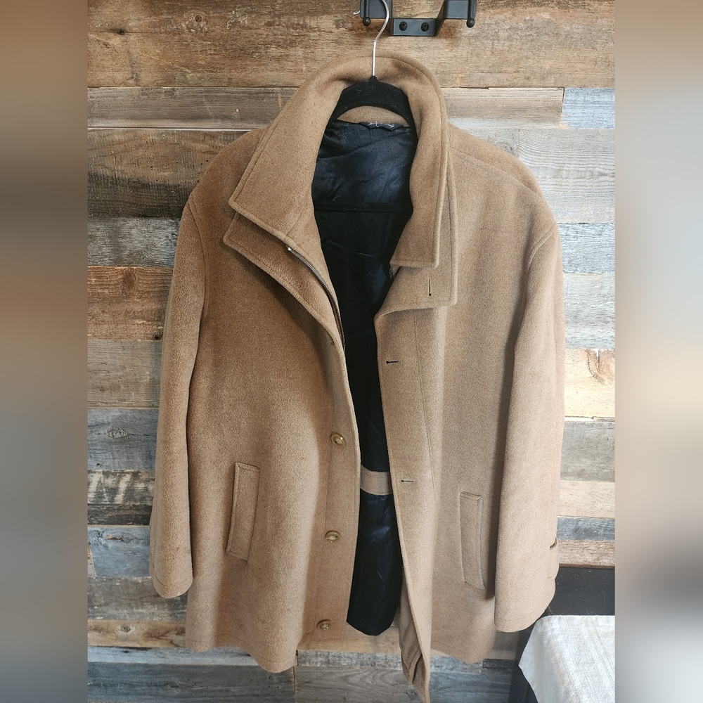 Piacenza “Cashgorissimo” Wool & Cashmere Coat | Made in Italy | Camel |